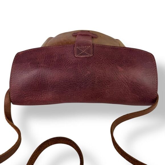 Hide & Drink Prisma Crossbody Bag Bohemian Western Cowgirl Handmade Boho Leather - Picture 7 of 11